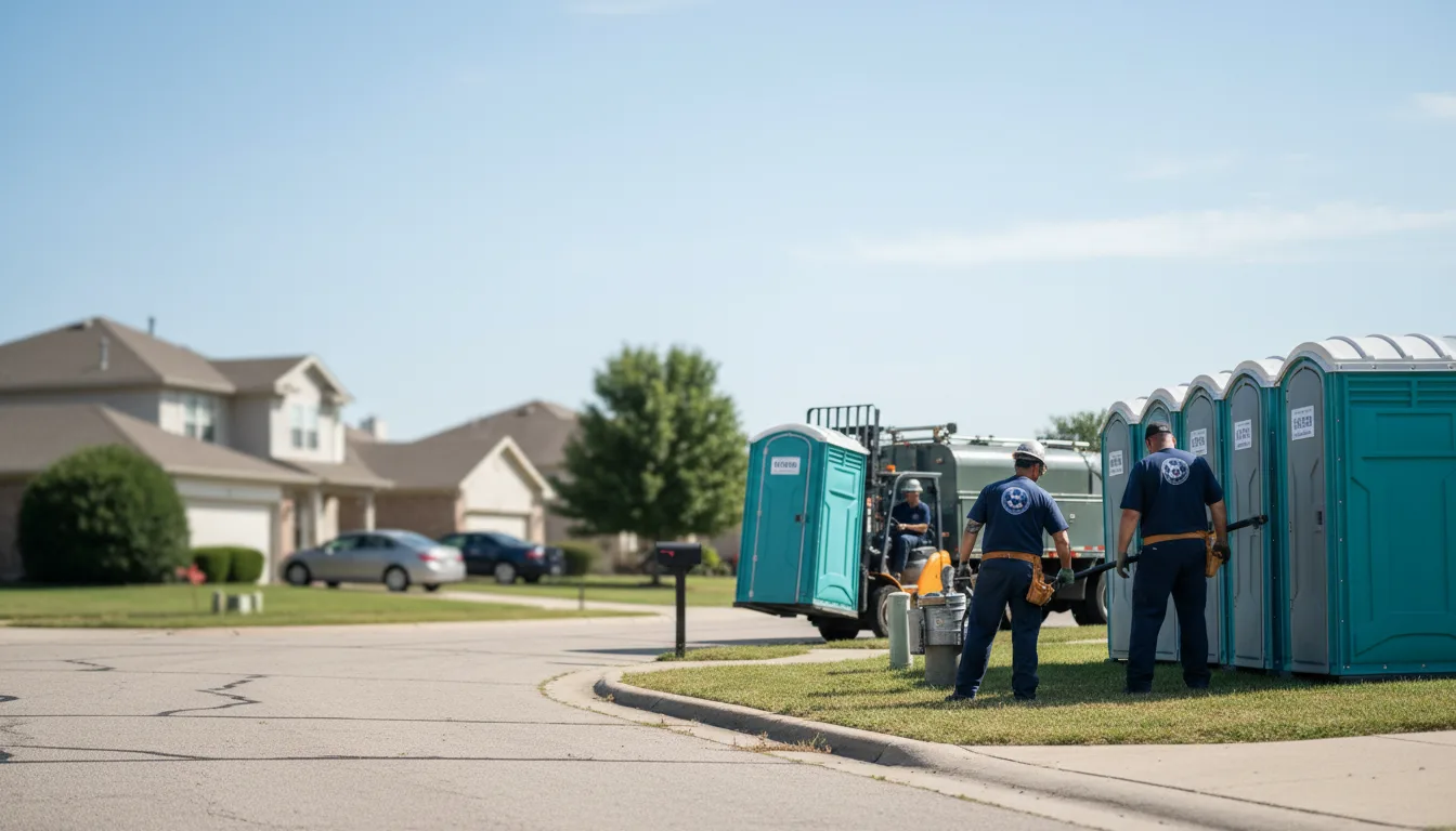 Porta Potty Rental in Pittsville, WI near me